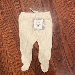 kate quinn pointelle footed pants